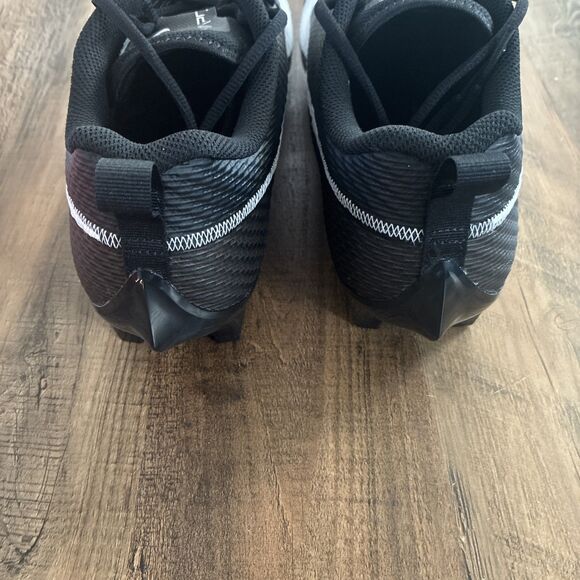 Nike Vapor Edge Speed 360 2 TB Men Size 12 Black Smoke Grey Football Cleats